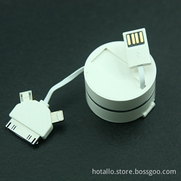3 in 1 USB Data Charge Sync Cable (HT-C1)